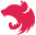 Red phoenix bird logo with stylized wings curved upward.